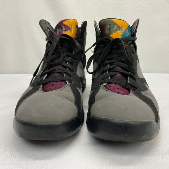 NIKE AIR JORDAN VII 7 RETRO BLACK BORDEAUX GRAPHITE GREY FOG BRED 304775-034 9.5 - Picture 6 of 11